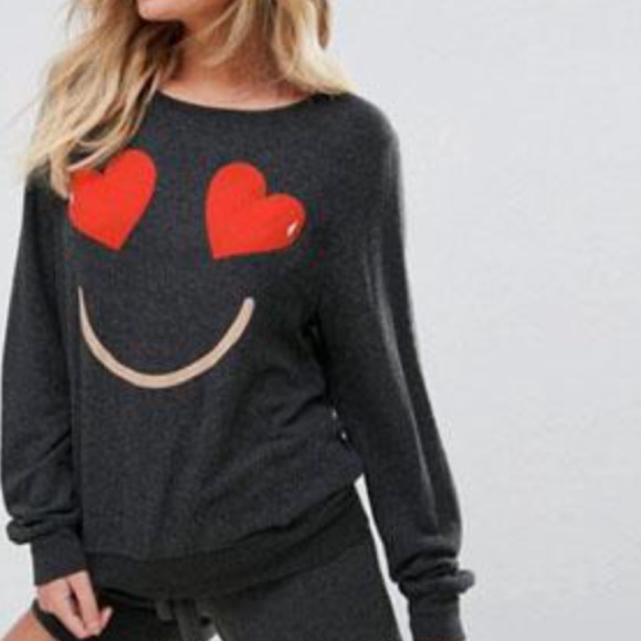 Wildfox Tops - Wildfox Look of Love Sweatshirt Size S NWOT